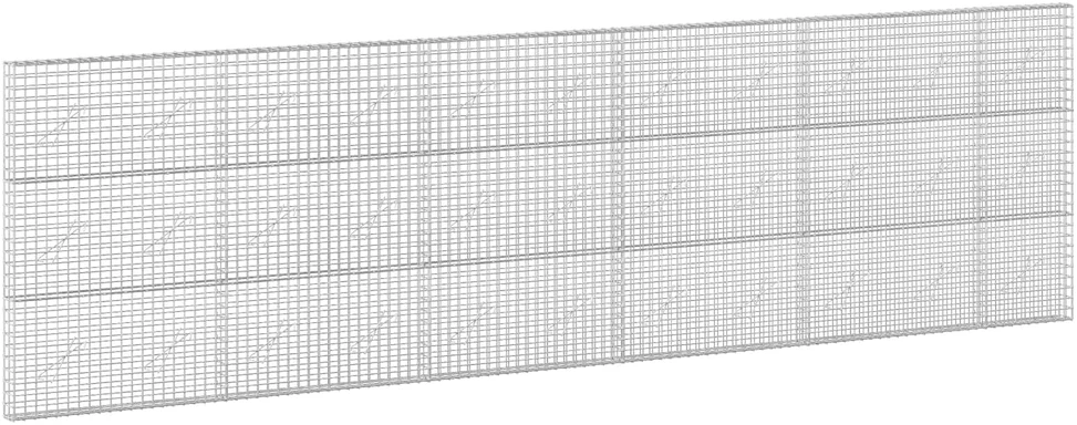 Gabionas su 3,5 mm laidu ir 5x5 cm tinkleliu 550x10x150 cm