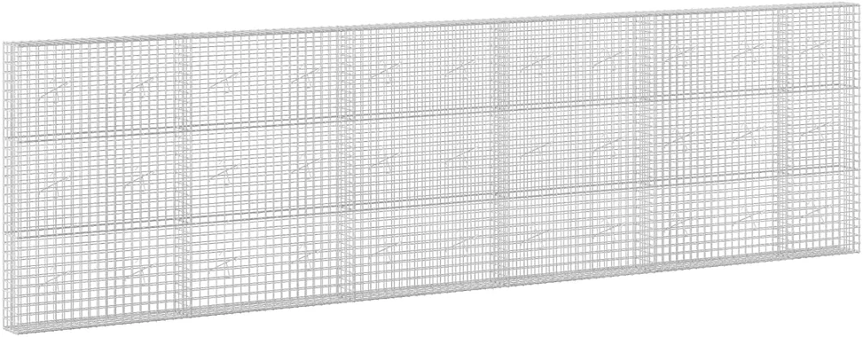 Gabionas su 3,5 mm laidu ir 5x5 cm tinkleliu 550x20x150 cm