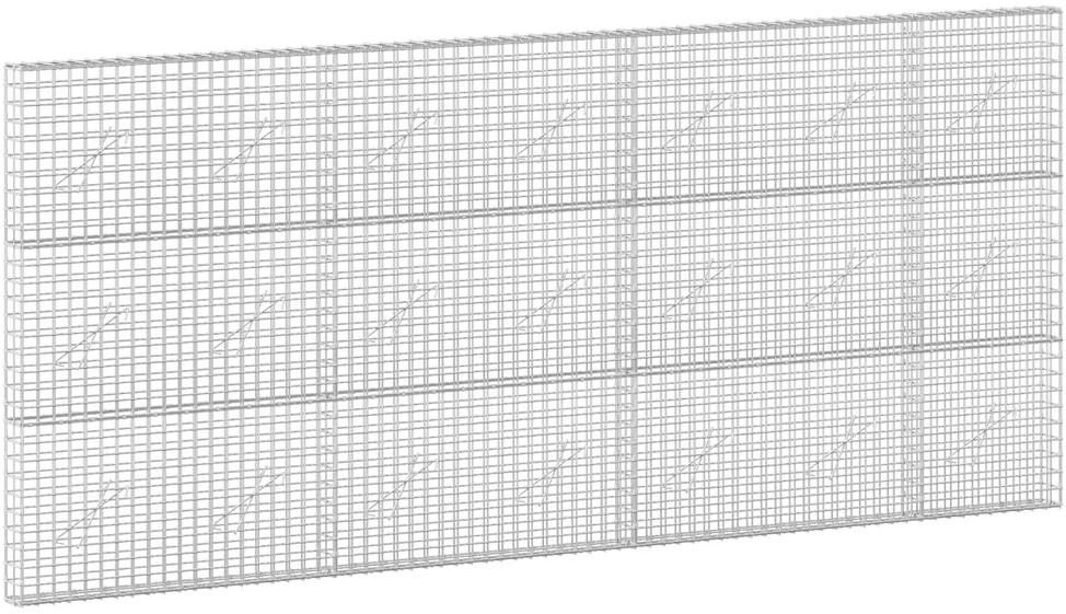 Gabionas su 3,5 mm laidu ir 5x5 cm tinkleliu 350x10x150 cm