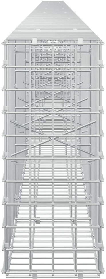 Gabionas su 3,5 mm laidu ir 5x5 cm tinkleliu 750x20x50 cm