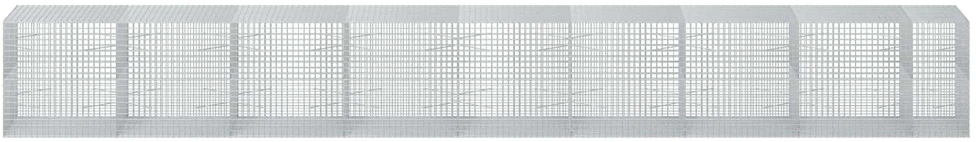 Gabionas su 3,5 mm laidu ir 5x5 cm tinkleliu 850x100x100 cm