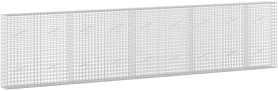 Gabionas su 3,5 mm laidu ir 5x5 cm tinkleliu 450x20x100 cm