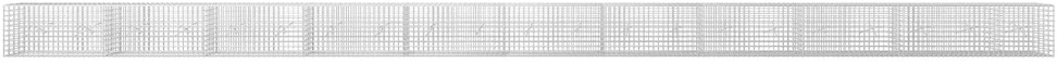 Gabionas su 3,5 mm laidu ir 5x5 cm tinkleliu 1050x20x50 cm