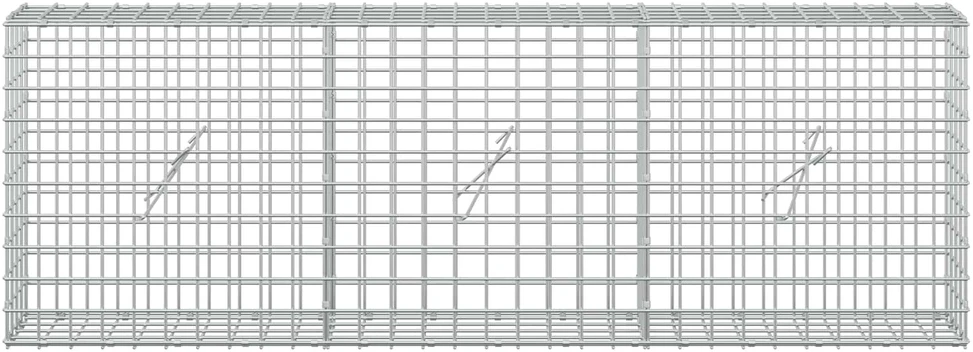 Gabionas su 3,5 mm laidu ir 5x5 cm tinkleliu 150x20x50 cm