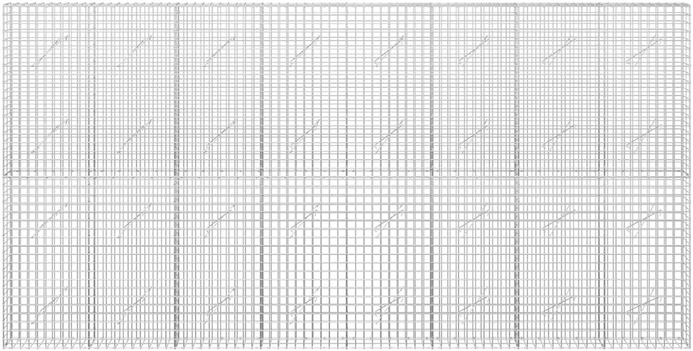 Gabionas su 3,5 mm laidu ir 5x5 cm tinkleliu 400x10x200 cm