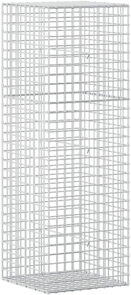 Gabionas su 3,5 mm laidu ir 5x5 cm tinkleliu 50x50x150 cm