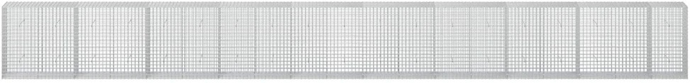 Gabionas su 3,5 mm laidu ir 5x5 cm tinkleliu 950x50x100 cm