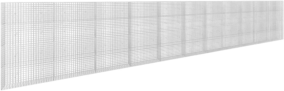 Gabionas su 3,5 mm laidu ir 5x5 cm tinkleliu 1100x30x200 cm