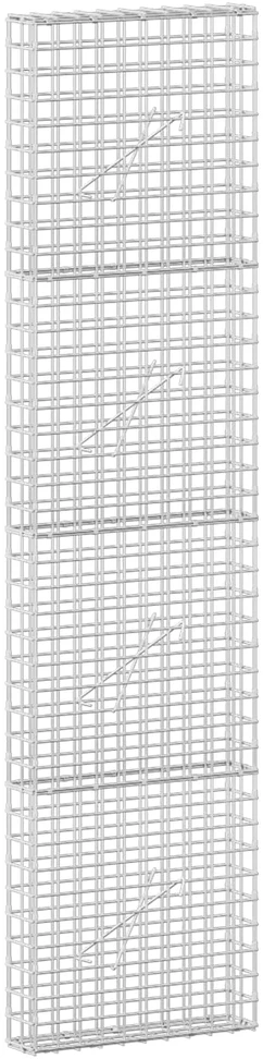 Gabionas su 3,5 mm laidu ir 5x5 cm tinkleliu 50x10x200 cm