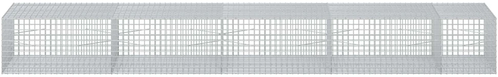 Gabionas su 3,5 mm laidu ir 5x5 cm tinkleliu 450x100x50 cm
