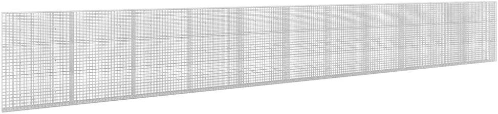 Gabionas su 3,5 mm laidu ir 5x5 cm tinkleliu 1100x30x150 cm