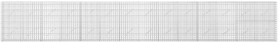 Gabionas su 3,5 mm laidu ir 5x5 cm tinkleliu 700x10x100 cm