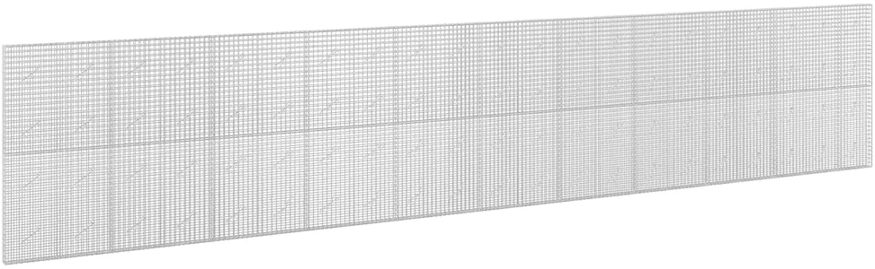 Gabionas su 3,5 mm laidu ir 5x5 cm tinkleliu 1050x10x200 cm