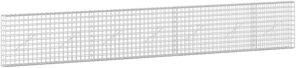Gabionas su 3,5 mm laidu ir 5x5 cm tinkleliu 350x10x50 cm
