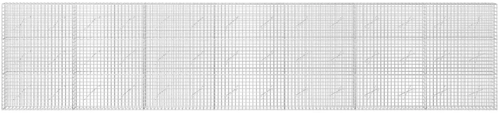 Gabionas su 3,5 mm laidu ir 5x5 cm tinkleliu 700x10x150 cm