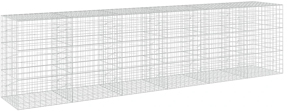 Gabionas su 3,5 mm viela ir 10x10 cm tinkleliu 600x100x150 cm