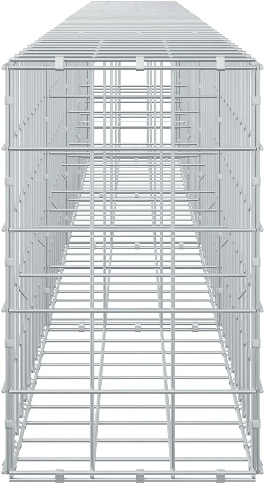 Gabionas su 3,5 mm viela ir 10x10 cm tinkleliu 450x30x50 cm