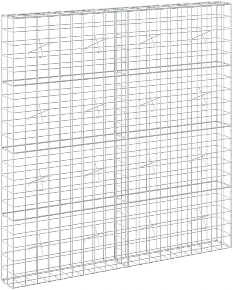 Gabionas su 3,5 mm viela ir 10x10 cm tinkleliu 200x20x200 cm