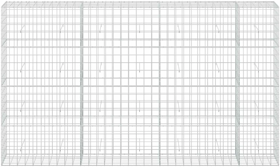 Gabionas su 3,5 mm viela ir 10x10 cm tinkleliu 350x50x200 cm