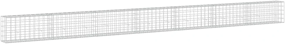 Gabionas su 3,5 mm viela ir 10x10 cm tinkleliu 700x30x50 cm