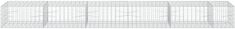 Gabionas su 3,5 mm viela ir 10x10 cm tinkleliu 550x100x50 cm