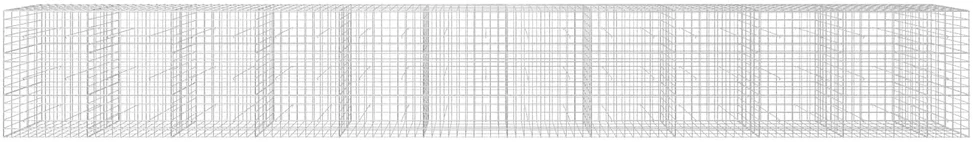 Gabionas su 3,5 mm viela ir 10x10 cm tinkleliu 1150x50x150 cm