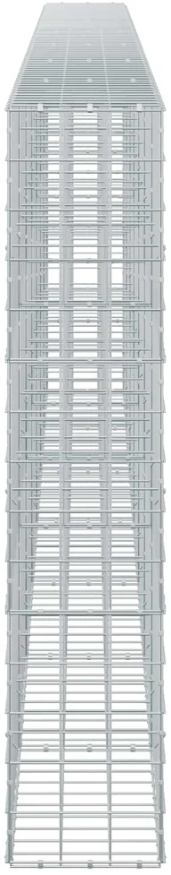 Gabionas su 3,5 mm viela ir 10x10 cm tinkleliu 700x30x150 cm