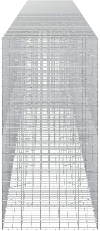 Gabionas su 3,5 mm viela ir 10x10 cm tinkleliu 1150x100x200 cm