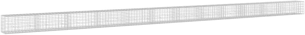Gabionas su 3,5 mm viela ir 10x10 cm tinkleliu 1200x50x50 cm