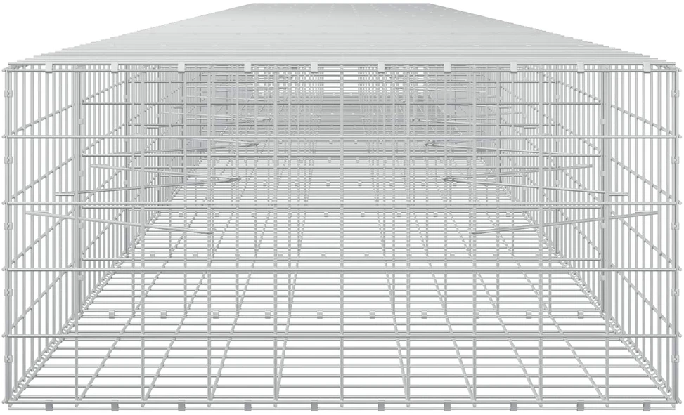 Gabionas su 3,5 mm viela ir 10x10 cm tinkleliu 1000x100x50 cm