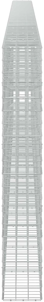 Gabionas su 3,5 mm viela ir 10x10 cm tinkleliu 1200x30x200 cm