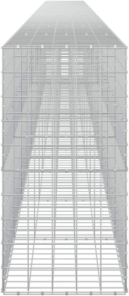 Gabionas su 3,5 mm viela ir 10x10 cm tinkleliu 1050x50x100 cm