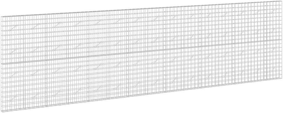 Gabionas su 3,5 mm viela ir 10x10 cm tinkleliu 750x10x200 cm
