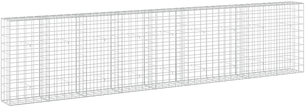 Gabionas su 3,5 mm viela ir 10x10 cm tinkleliu 450x30x100 cm