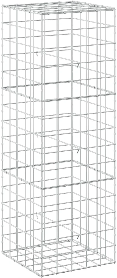 Gabionas su 3,5 mm viela ir 10x10 cm tinkleliu 50x50x150 cm