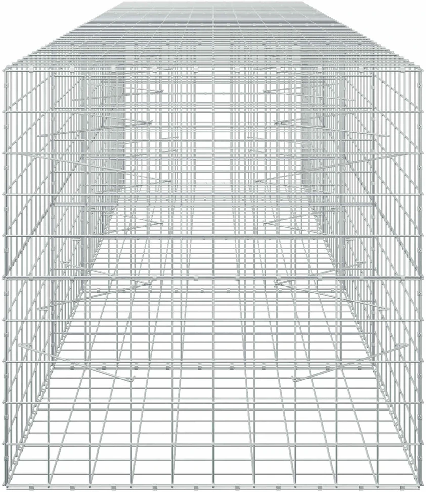 Gabionas su 3,5 mm viela ir 10x10 cm tinkleliu 450x100x100 cm