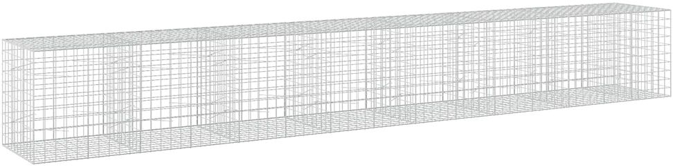 Gabionas su 3,5 mm viela ir 10x10 cm tinkleliu 750x100x100 cm