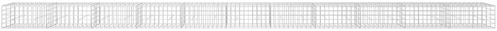 Gabionas su 3,5 mm viela ir 10x10 cm tinkleliu 1100x30x50 cm