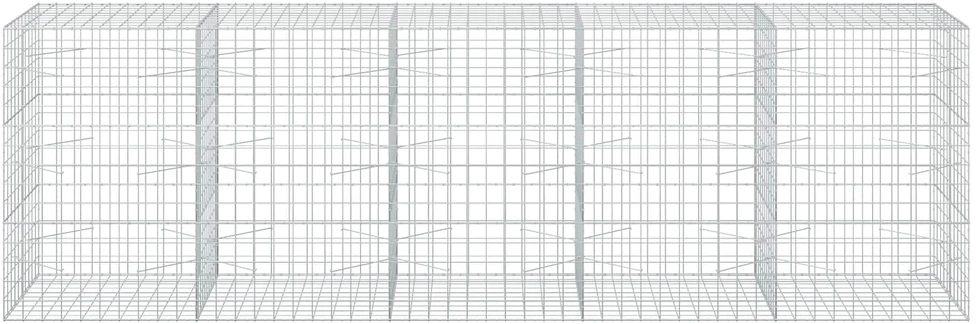 Gabionas su 3,5 mm viela ir 10x10 cm tinkleliu 500x100x150 cm