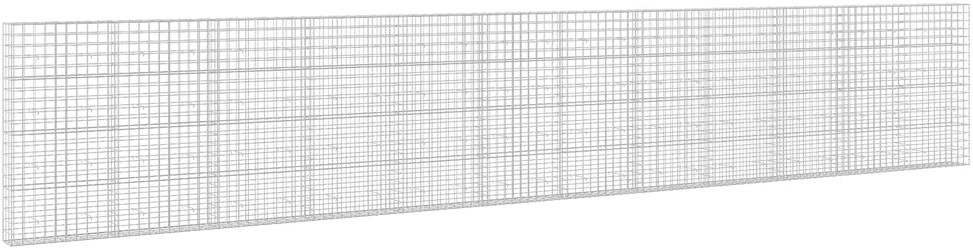 Gabionas su 3,5 mm viela ir 10x10 cm tinkleliu 1200x30x200 cm