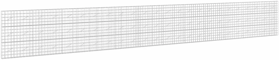 Gabionas su 3,5 mm viela ir 10x10 cm tinkleliu 1200x10x150 cm