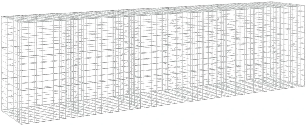 Gabionas su 3,5 mm viela ir 10x10 cm tinkleliu 550x100x150 cm