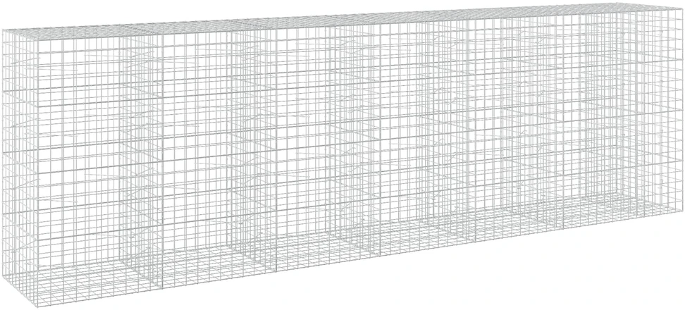 Gabionas su 3,5 mm viela ir 10x10 cm tinkleliu 650x100x200 cm