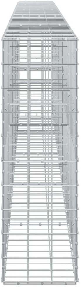Gabionas su 3,5 mm viela ir 10x10 cm tinkleliu 500x30x100 cm