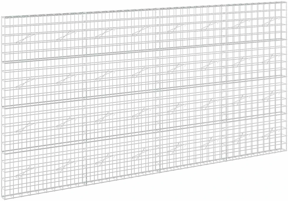 Gabionas su 3,5 mm viela ir 10x10 cm tinkleliu 400x10x200 cm