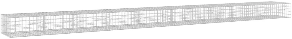 Gabionas su 3,5 mm viela ir 10x10 cm tinkleliu 1000x100x50 cm
