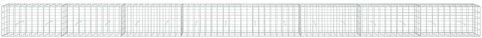 Gabionas su 3,5 mm viela ir 10x10 cm tinkleliu 800x30x50 cm