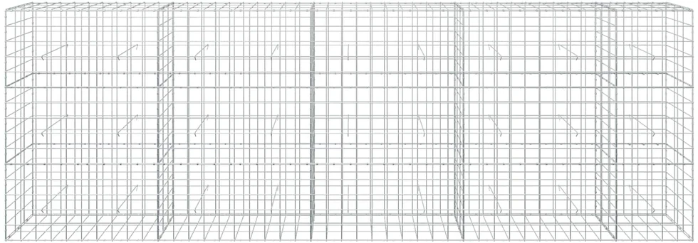 Gabionas su 3,5 mm viela ir 10x10 cm tinkleliu 450x30x150 cm