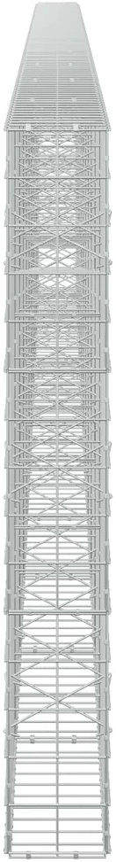 Gabionas su 3,5 mm viela ir 10x10 cm tinkleliu 1050x20x150 cm