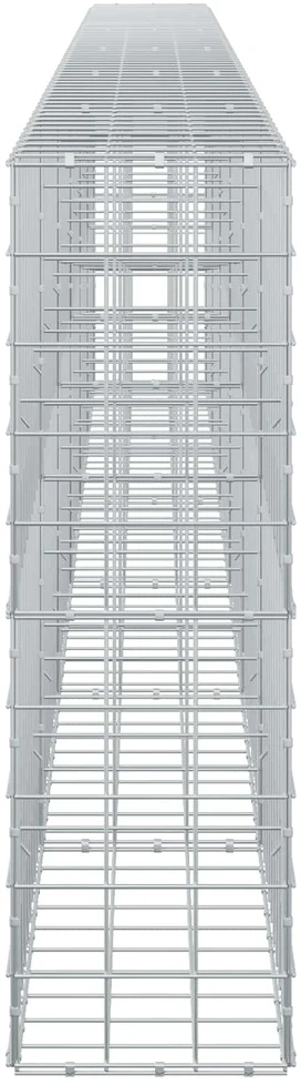 Gabionas su 3,5 mm viela ir 10x10 cm tinkleliu 600x30x100 cm